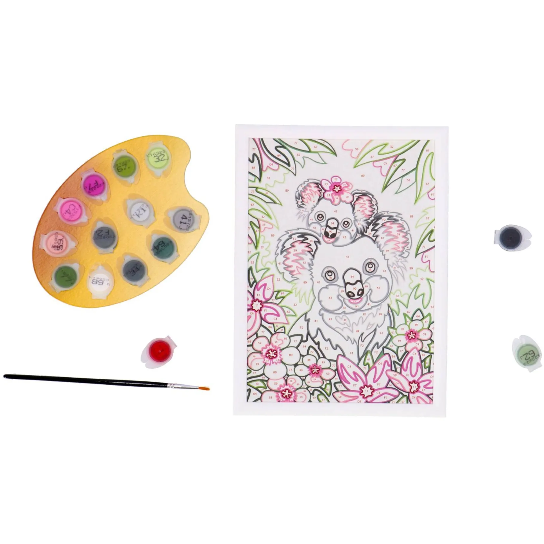 Verven / Schilderen>Ravensburger Creart Schilderen op nummer koala's