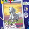 Verven / Schilderen>Ravensburger Creart schilderen op nummer paard   bij zonsondergang