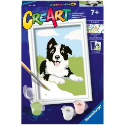 Verven / Schilderen>Ravensburger Creart schilderen op nummer border collie