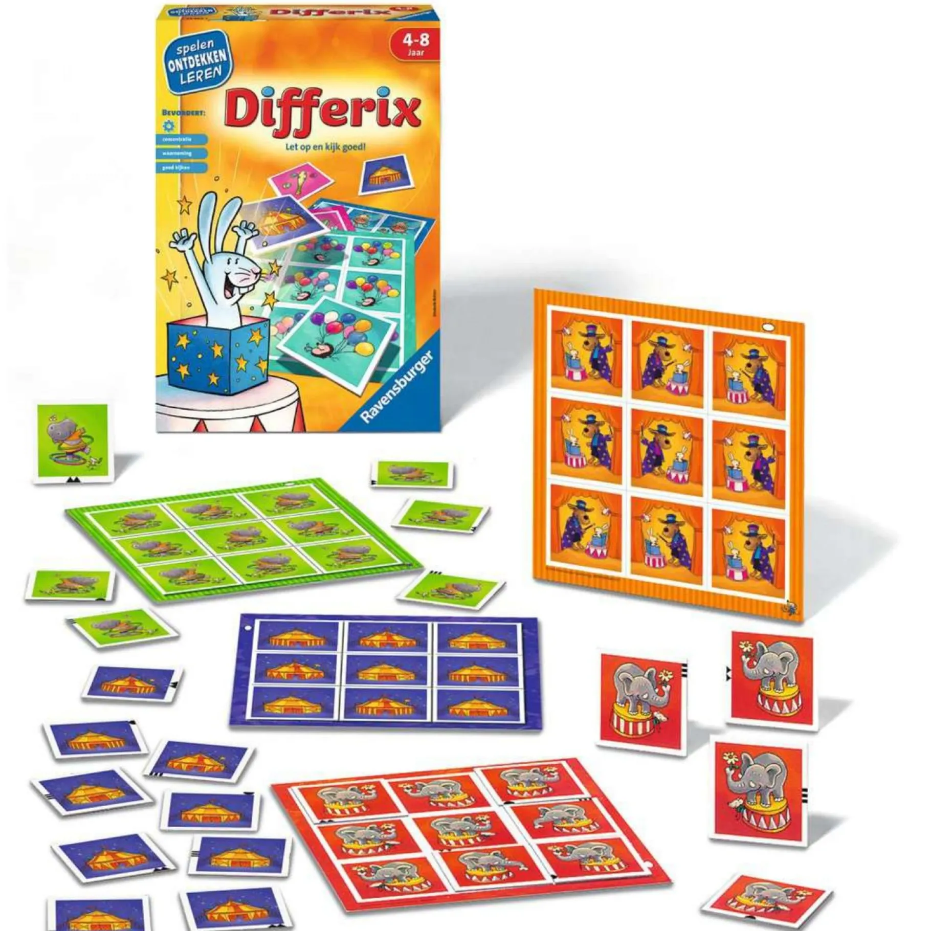 Kinderspellen>Ravensburger Differix - Kinderspel