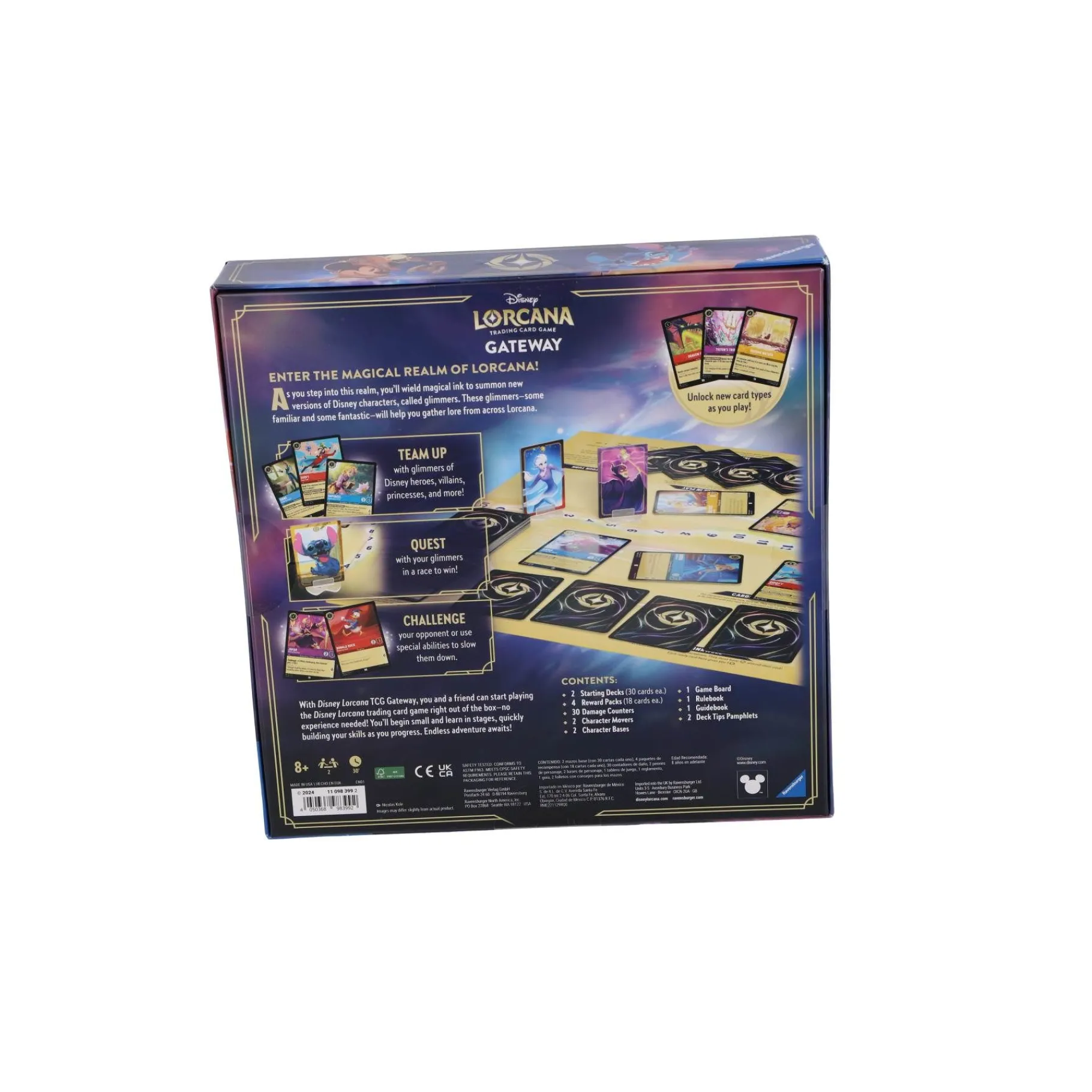 Trading Cards>Disney Ravensburger Lorcana Mass Gateway spel wave 5