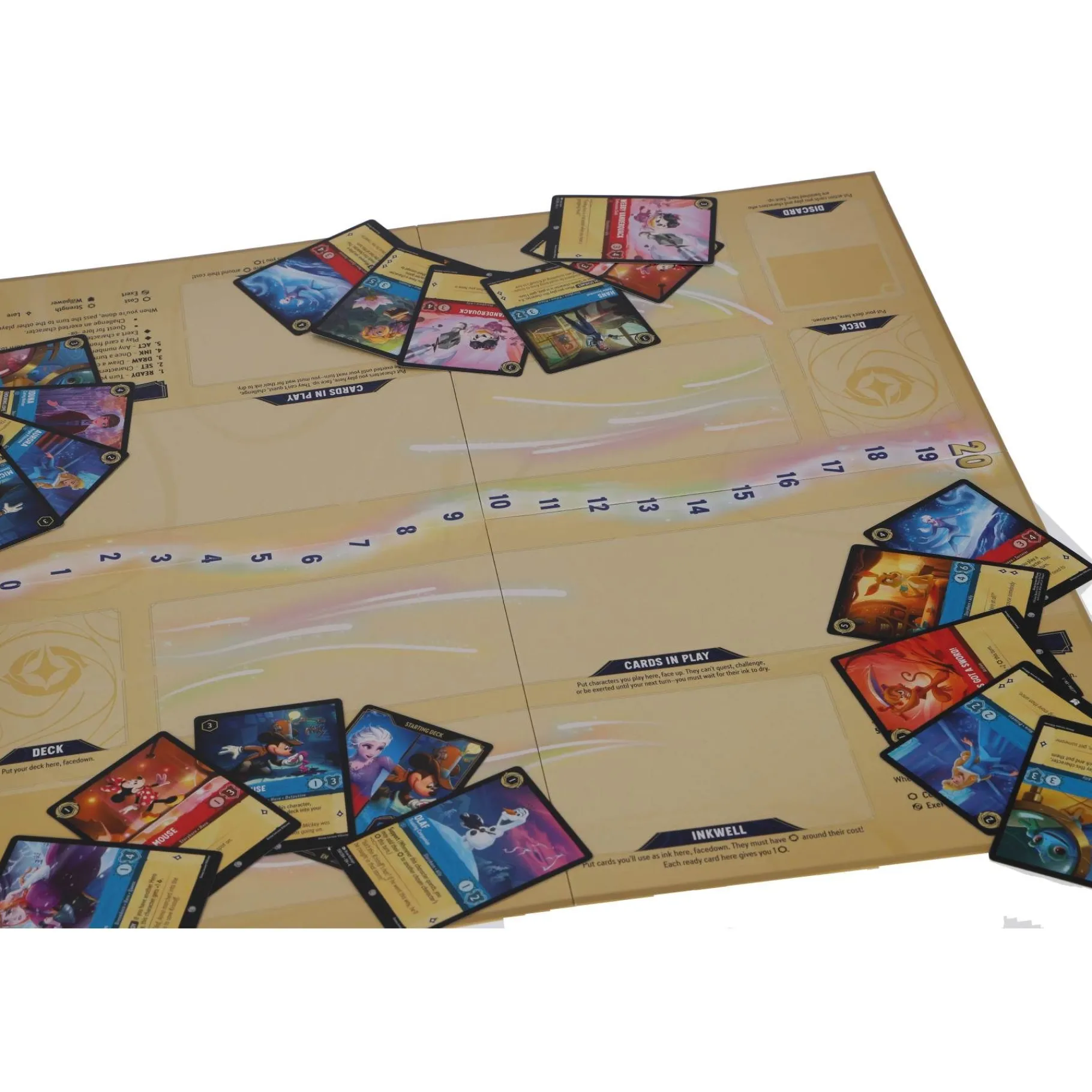 Trading Cards>Disney Ravensburger Lorcana Mass Gateway spel wave 5