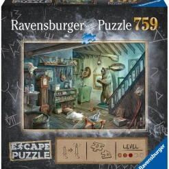 Legpuzzels>Ravensburger Escape Puzzel Forbidden Basement 759 stukjes