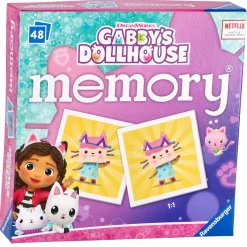Memory>Ravensburger Gabby's Dollhouse memory - Kinderspel