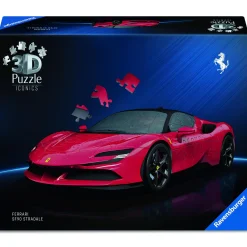 3D Puzzels> Ravensburger Iconics 3D puzzel Ferrari SF90  Stradale