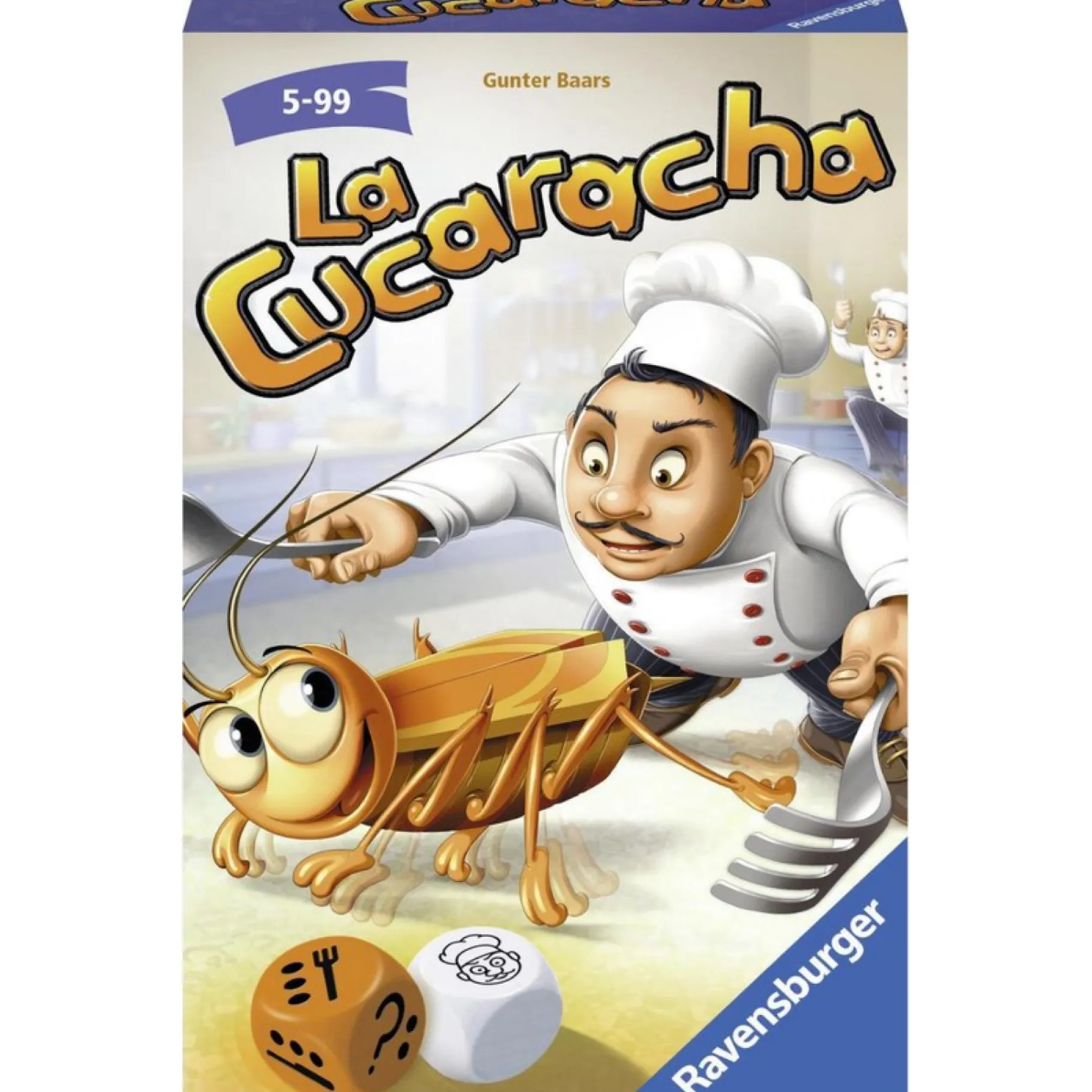 Reisspellen>Ravensburger La Cucaracha Pocket - Reisspel