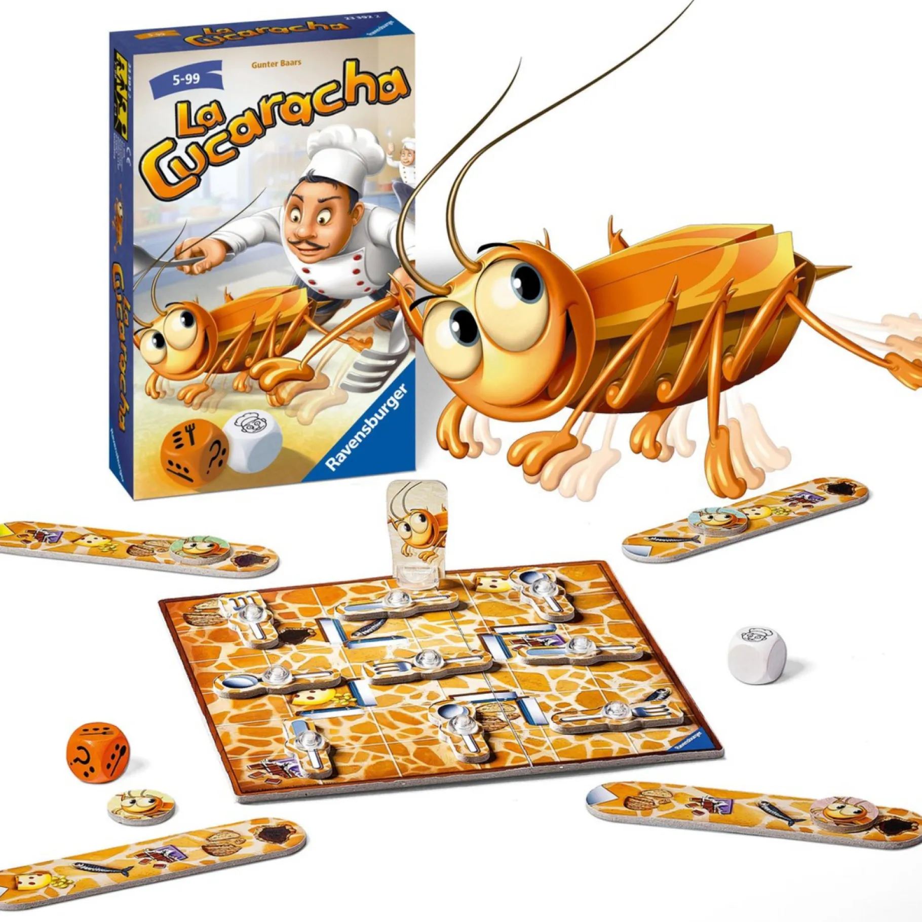 Reisspellen>Ravensburger La Cucaracha Pocket - Reisspel