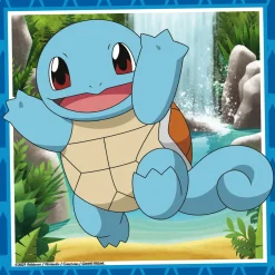 Legpuzzels>Ravensburger Pokémon Puzzel Charmander Squirtle Bulbasaur 3x49 Stukjes