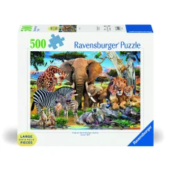 Legpuzzels> Ravensburger Puzzel baby love 500 stukjes extra grote stukjes