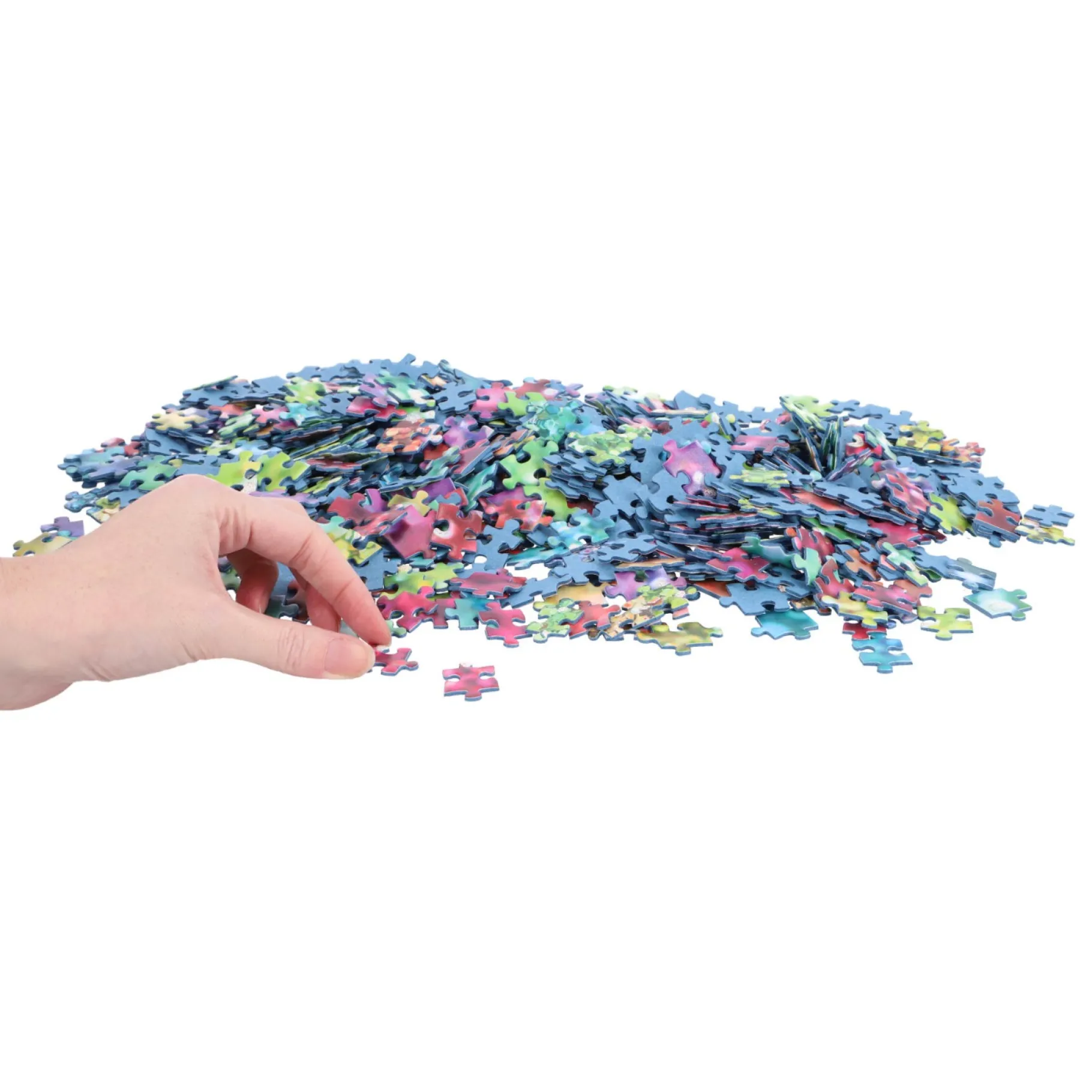 Legpuzzels>Ravensburger puzzel Challenge Glitter 1000 Stukjes