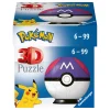 3D Puzzels>Ravensburger puzzel 3D bal Pokémon master ball