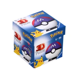 3D Puzzels></noscript>Ravensburger puzzel 3D bal Pokémon master ball