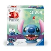 3D Puzzels> Ravensburger Puzzel 3D Stitch met oren
