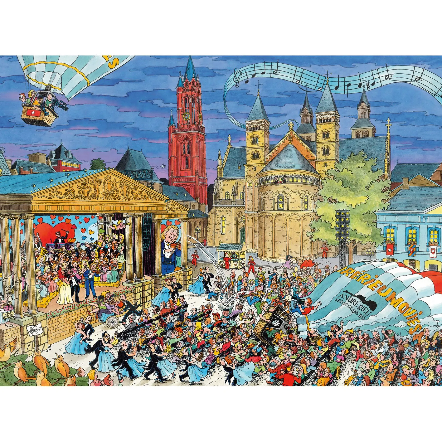 Legpuzzels> Ravensburger puzzel fleroux maastricht 1000 stukjes