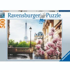 Legpuzzels>Ravensburger puzzel lente in parijs 500 stukjes