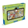 Legpuzzels> Ravensburger puzzel rear view verkeerschaos 1000  stukjes
