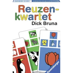 Kwartet>Ravensburger Reuzenkwartet Dick Bruna - Kaartspel