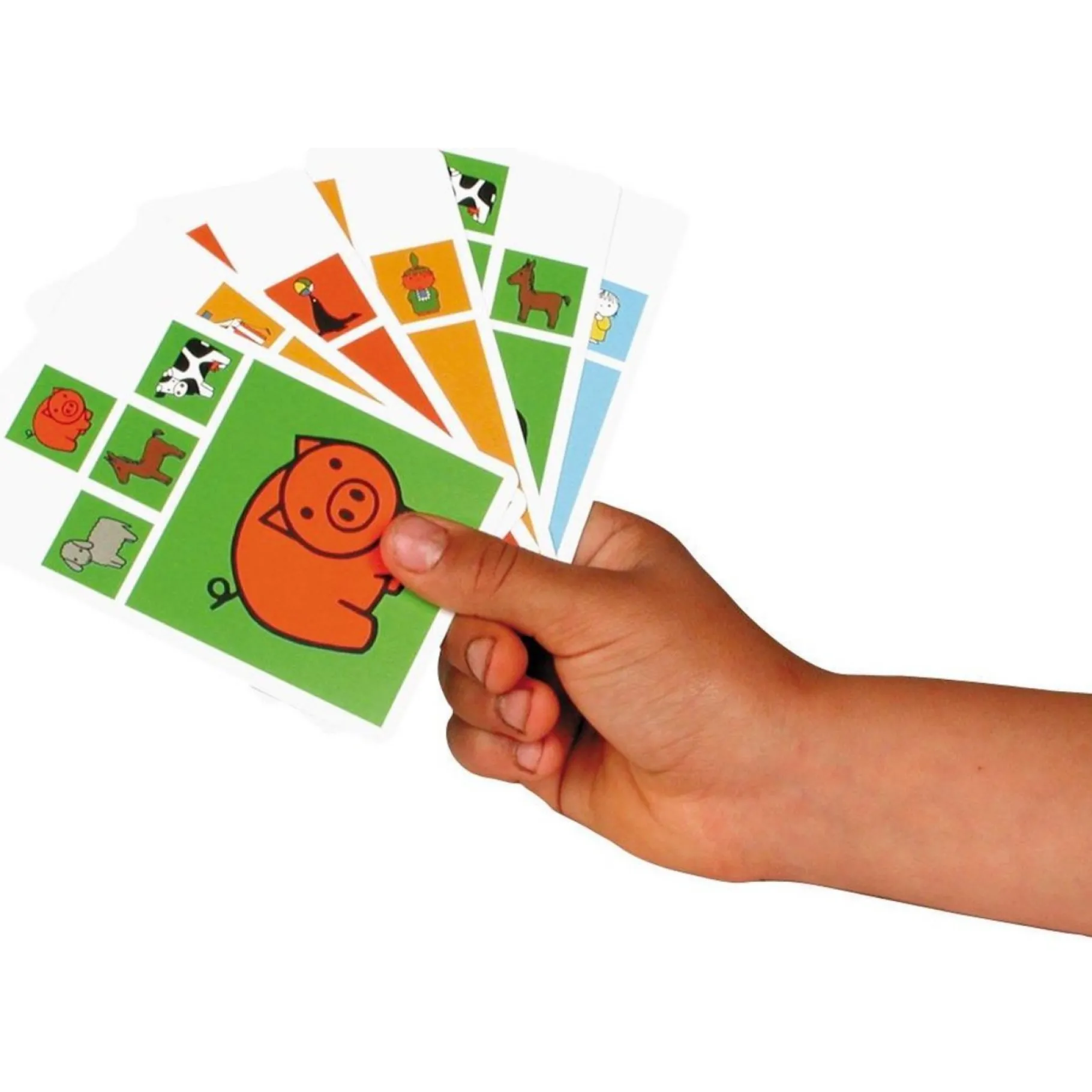 Kwartet>Ravensburger Reuzenkwartet Dick Bruna - Kaartspel