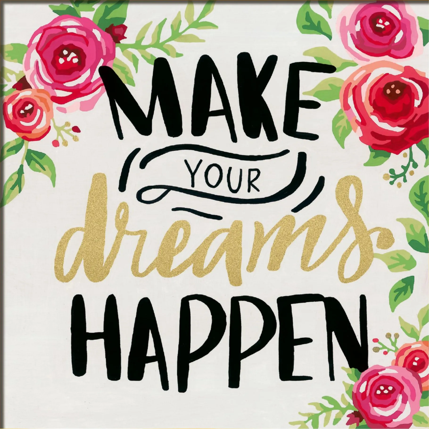 Verven / Schilderen>Ravensburger Schilderen Op Nummer Make Dreams Vierkant