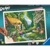 Verven / Schilderen>Ravensburger schilderen op nummer cottage garden