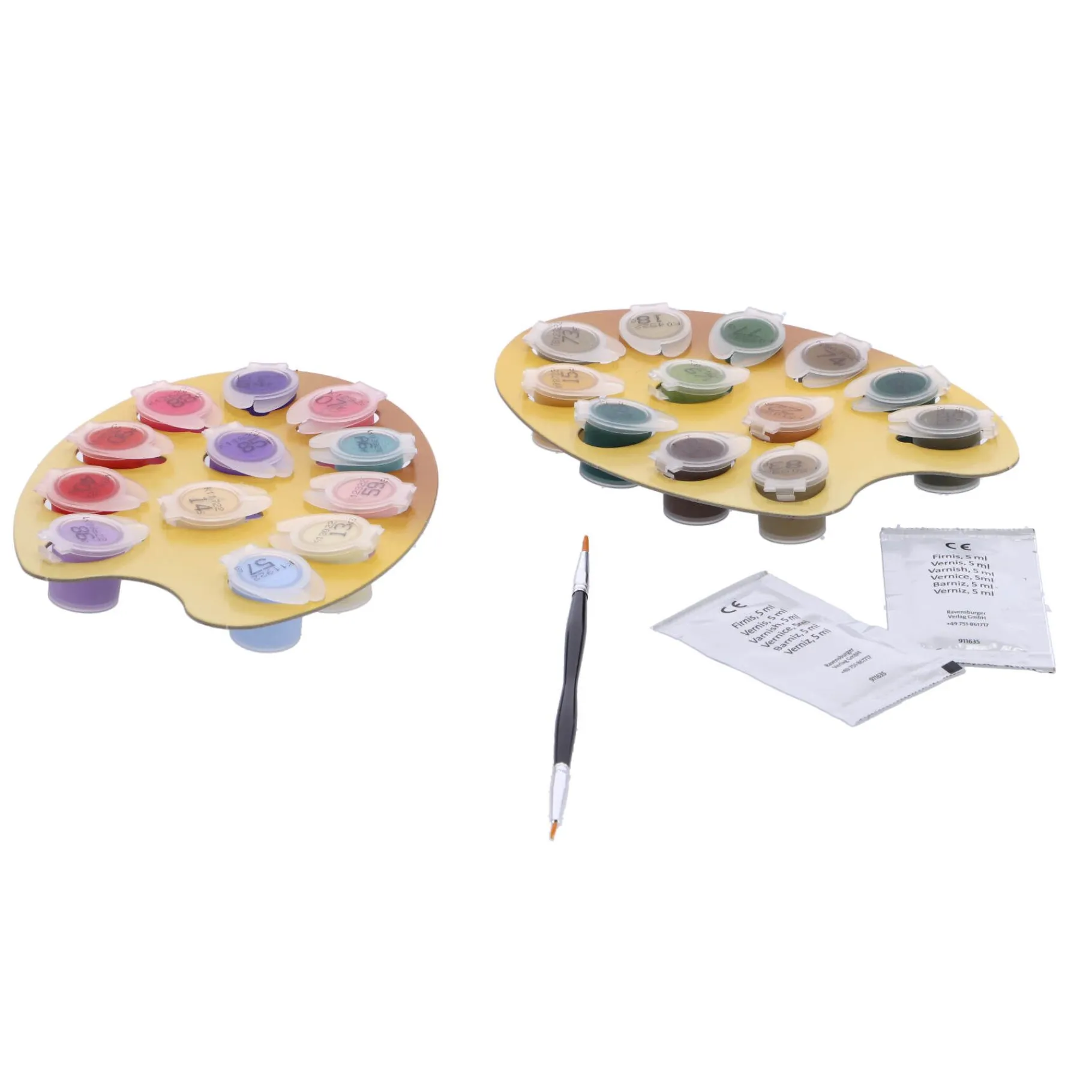 Verven / Schilderen>Ravensburger schilderen op nummer cottage garden