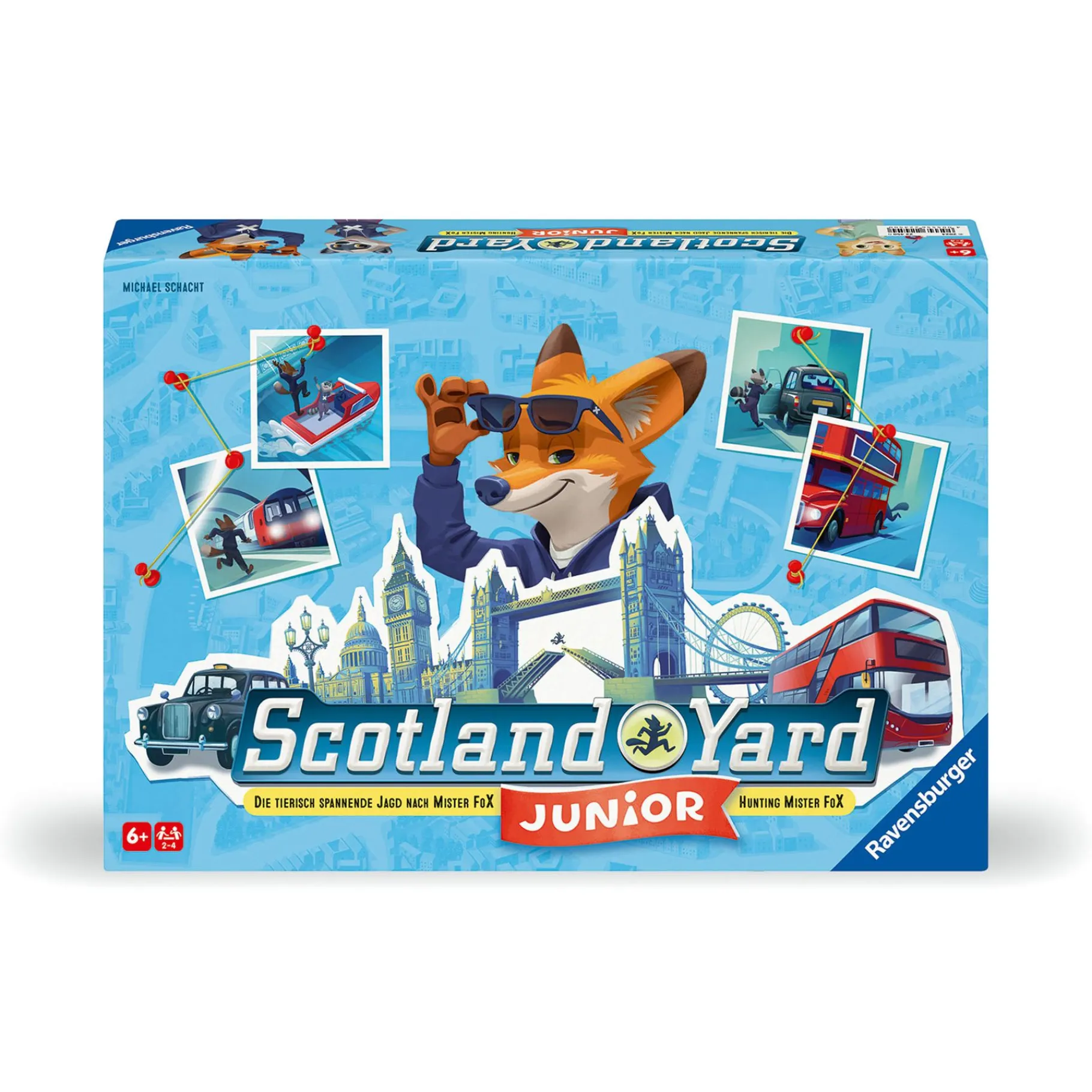 Kinderspellen> Ravensburger Scotland Yard Junior - Kinderspel