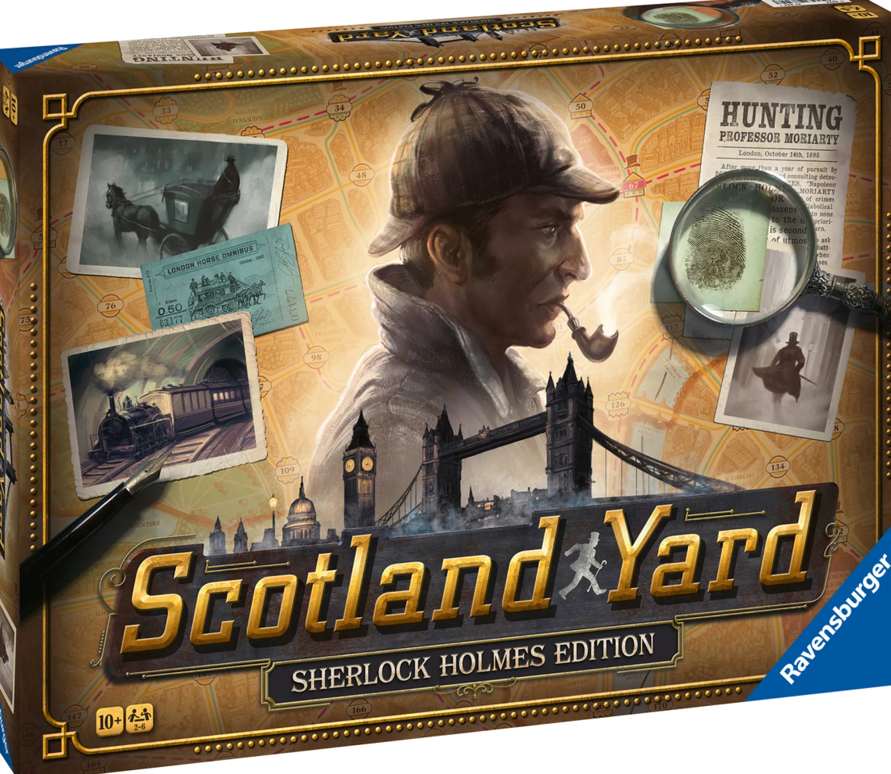 Denkspellen>Ravensburger Sherlock Holmes Scotland Yard - Denkspel
