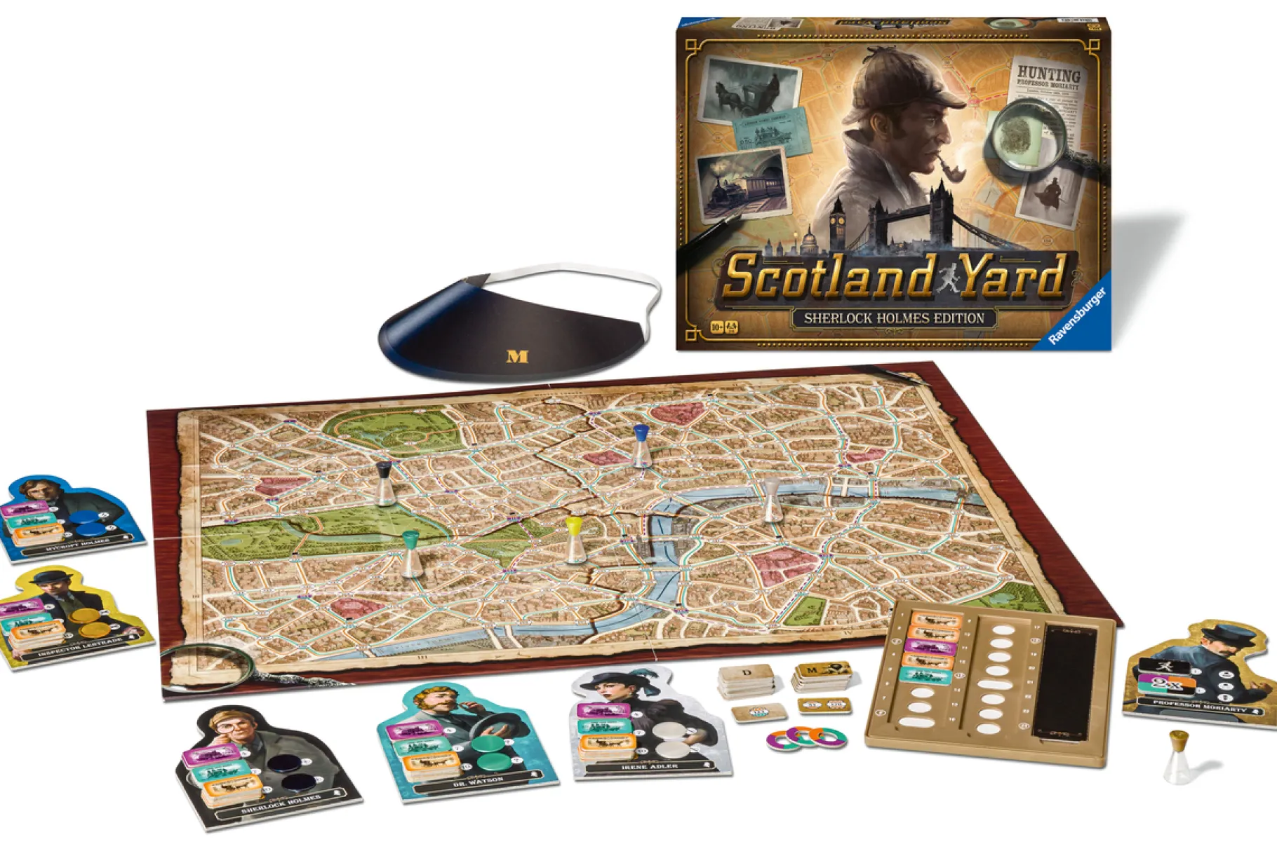 Denkspellen>Ravensburger Sherlock Holmes Scotland Yard - Denkspel