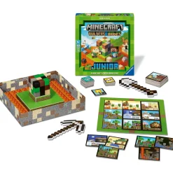 Kinderspellen> Ravensburger Spel Minecraft Bouwen Junior