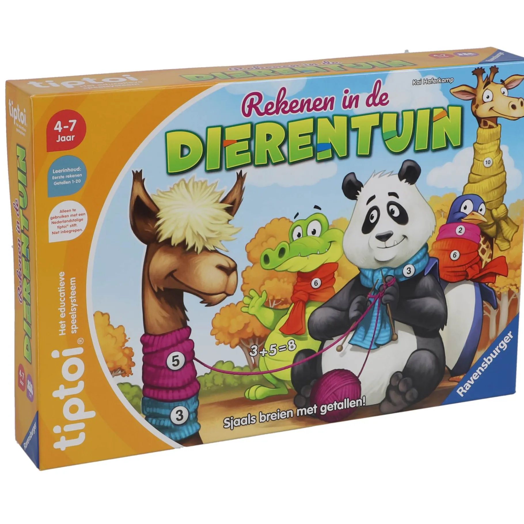 Educatieve Spellen> Ravensburger Tiptoi rekenen in de dierentuin