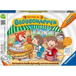 Educatieve Spellen>Ravensburger Tiptoi Spel Tijd Voor Boodschappen
