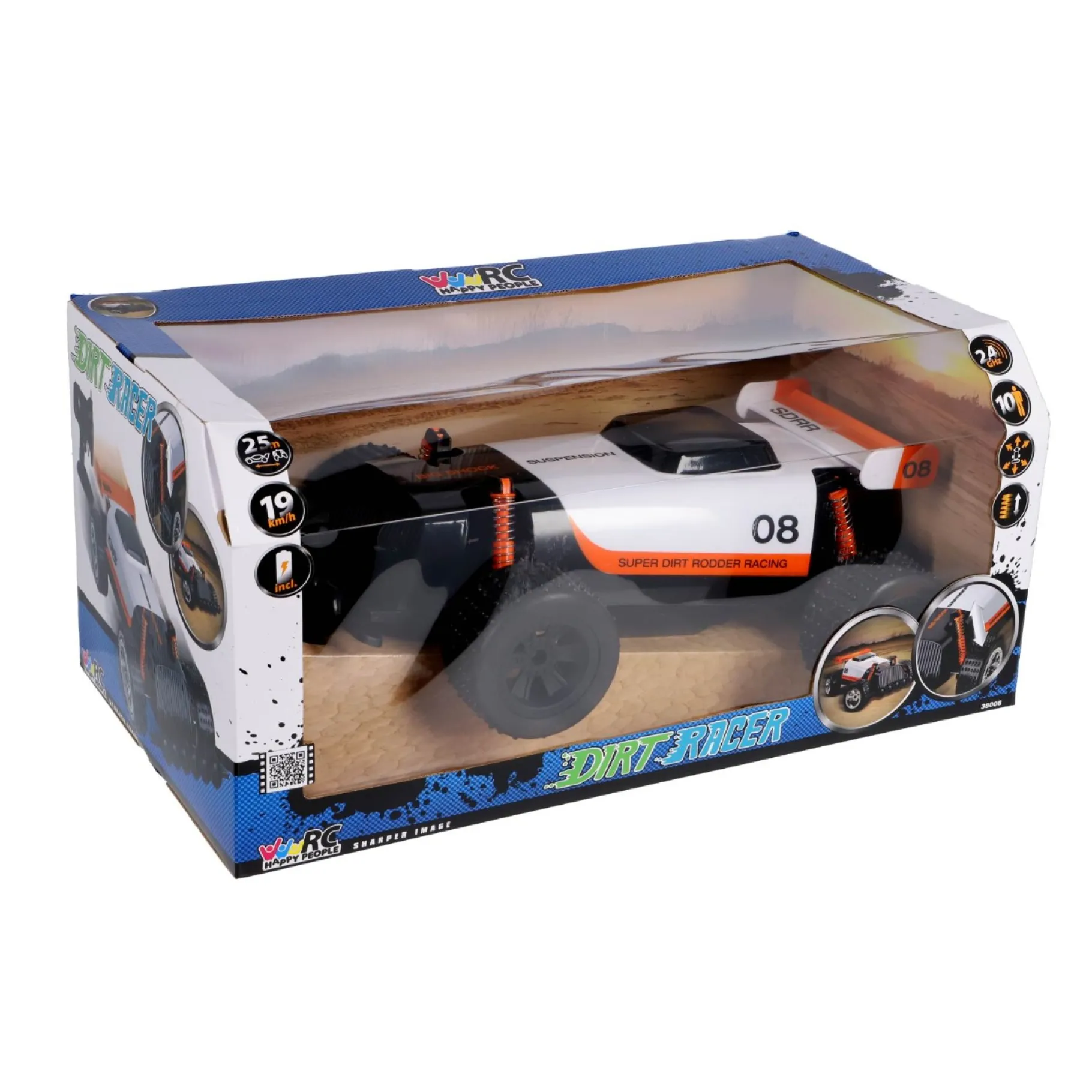 Radiografisch|Racebanen> R/C Happy People Racing Car 40Cm