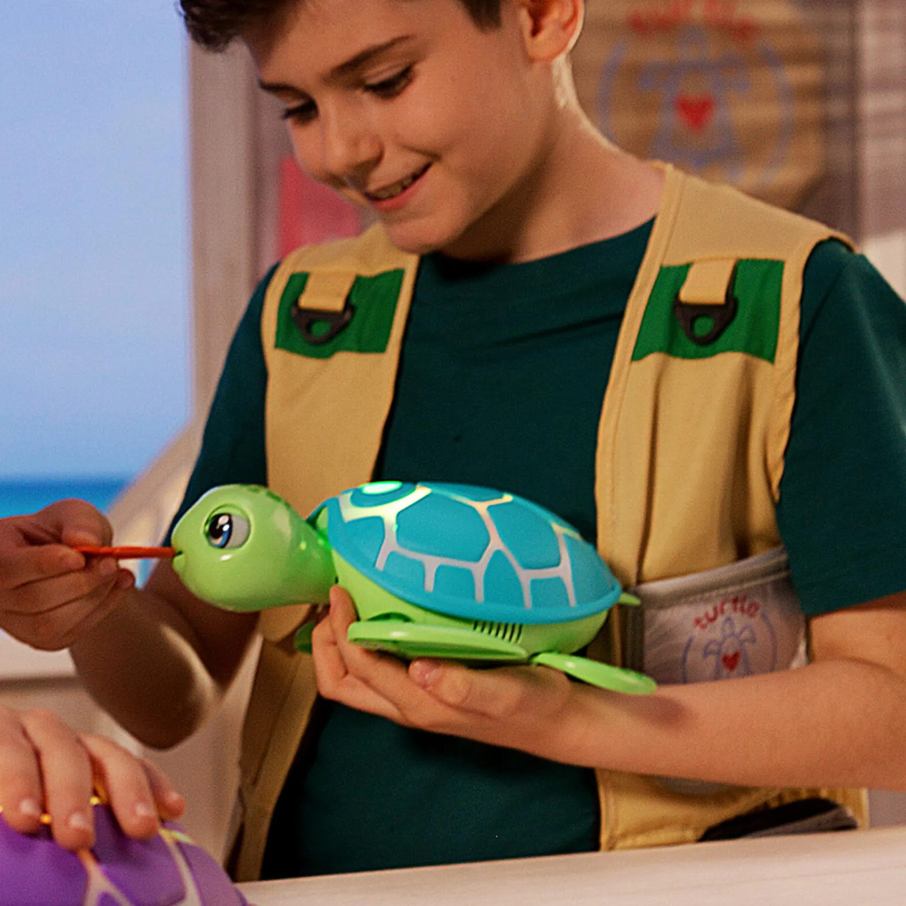 Robots> Reddings schildpad groen