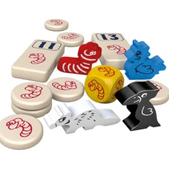 Kinderspellen>999-games Regenwormen Uitbreiding - Kinderspel