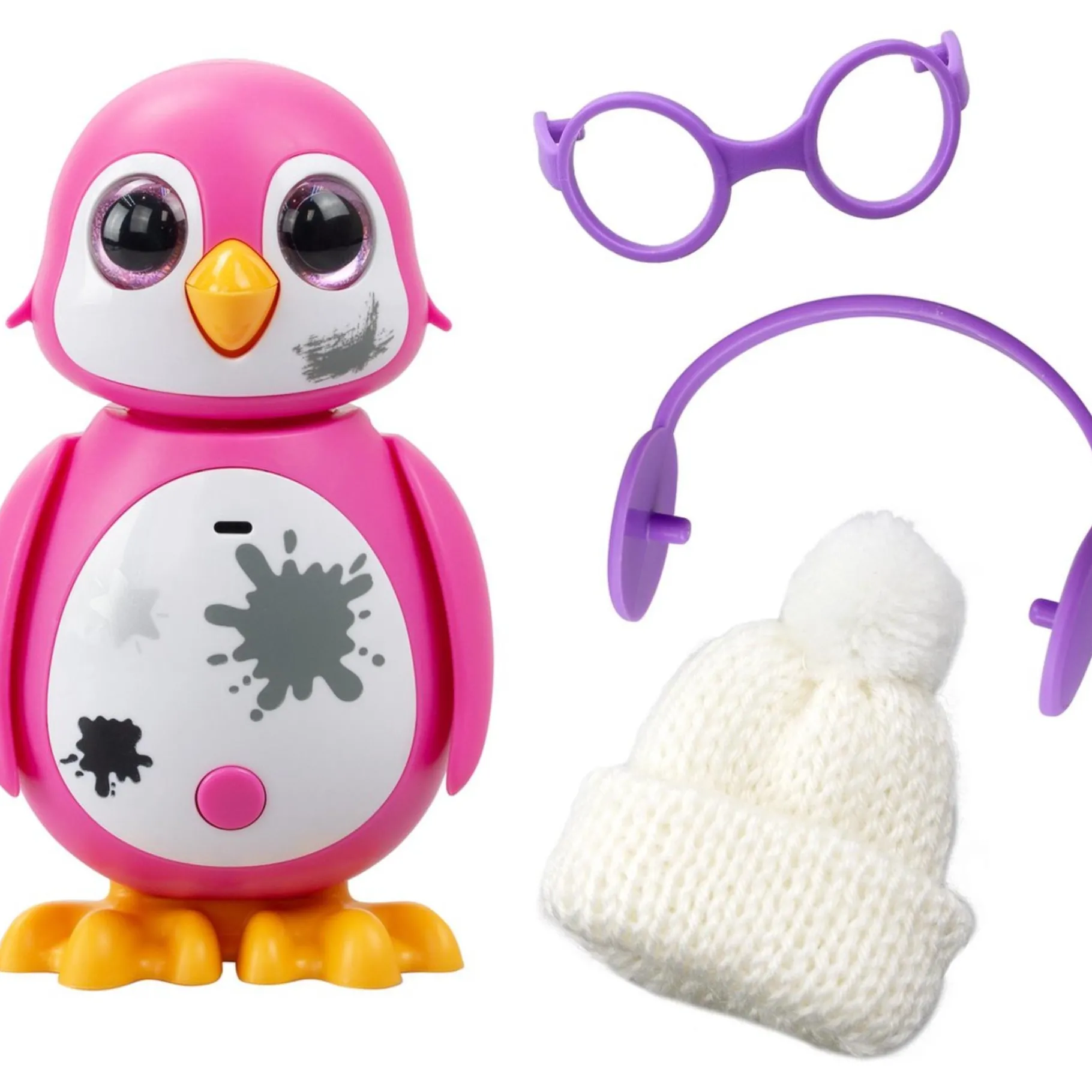 Robots> Rescue pinguin mini roze