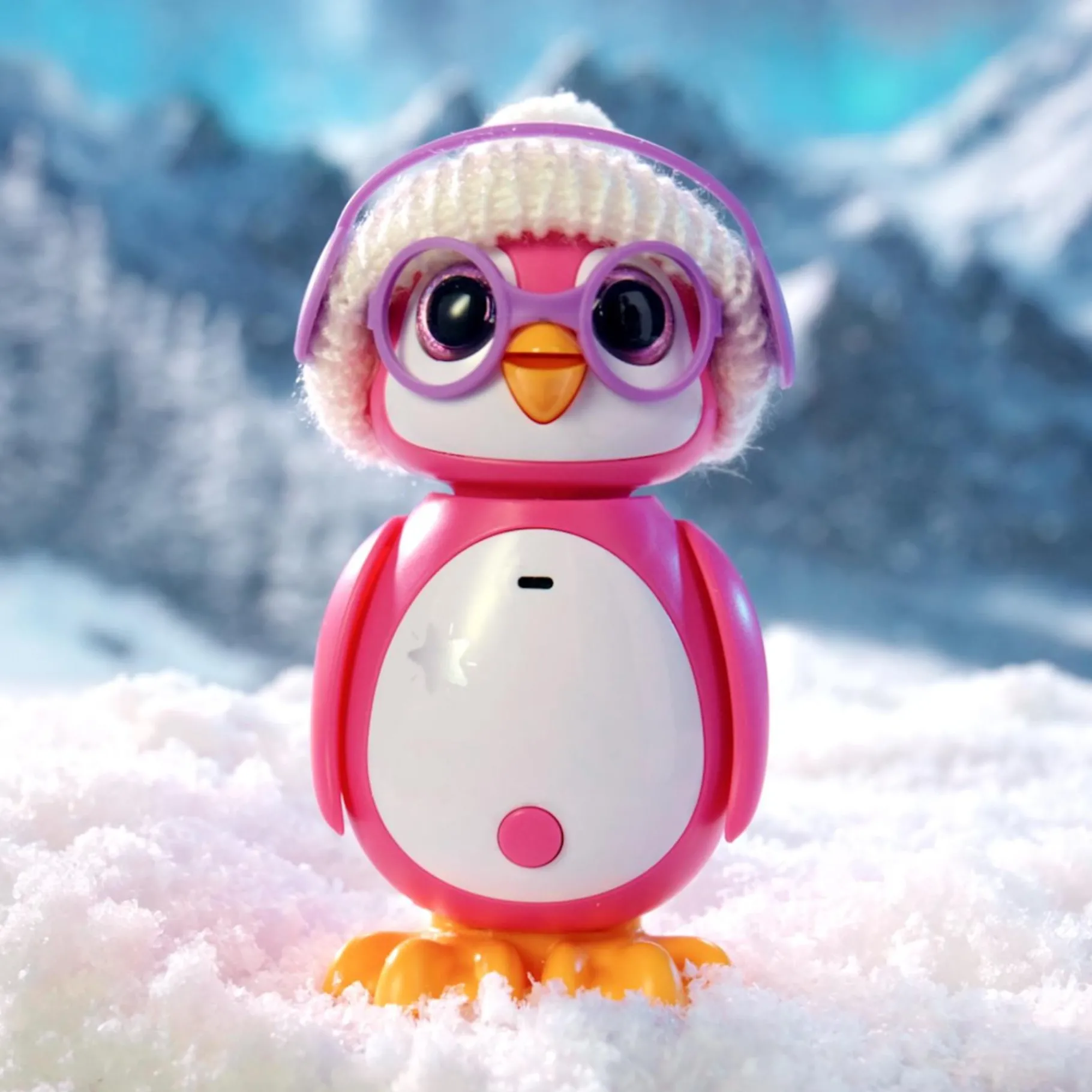 Robots> Rescue pinguin mini roze