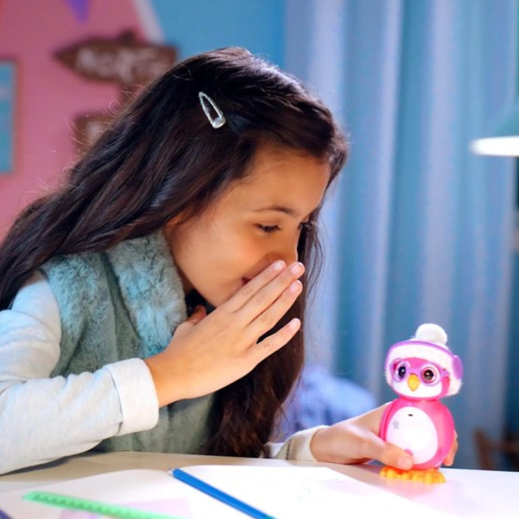 Robots> Rescue pinguin mini roze