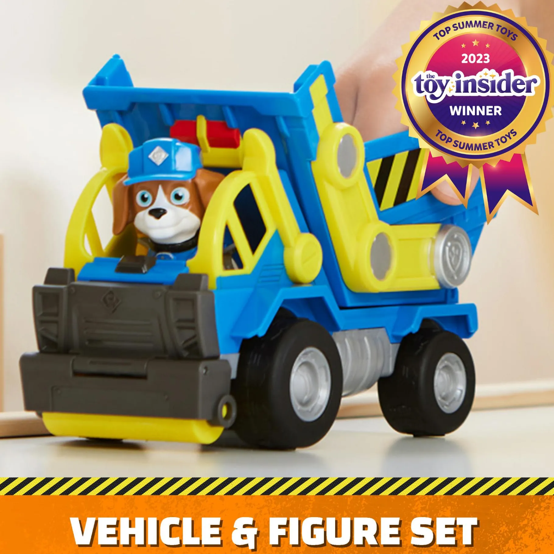 Speelfiguren>Spinmaster Rubble & Crew Basic Vehicles Wheeler