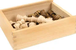 Spel Accessoires> Schaakstukken in kistje 7,7 cm