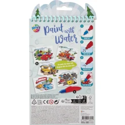 Verven / Schilderen></noscript> Schilderen met Water 5 Pagina's Inclusief Pen 2 As