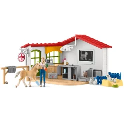 Speelfiguren>Schleich 42502 Dierenartspraktijk Met Dieren