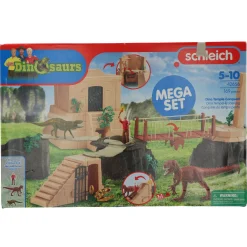 Speelsets|Jongens> Schleich 42656 Dino Temple Conquest Mega Set