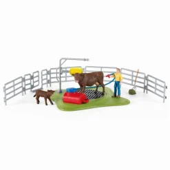 Speelfiguren>Schleich 42529 Happy Cow Wash