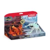 Speelfiguren> Schleich 70826 Ice Bug Vs. Fire Kraken