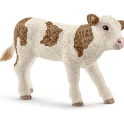 Speelfiguren>Schleich 13802 Simmentaler Kalf