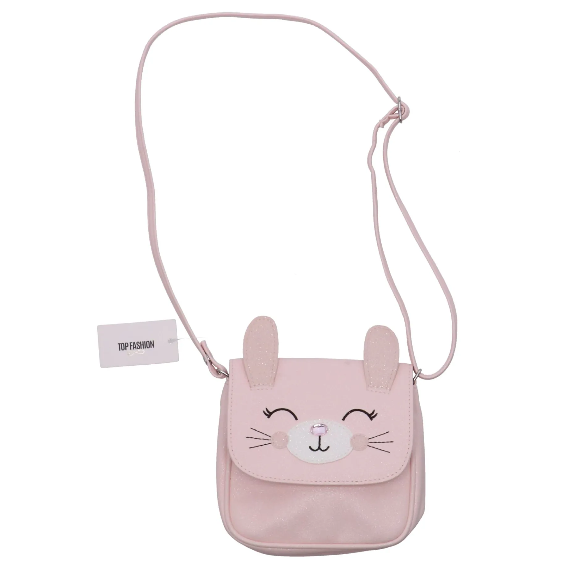 Tassen> Schoudertasje Roze Kat