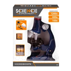 Wetenschapsspellen|Jongens>Science Microscoop 1200 X B/O