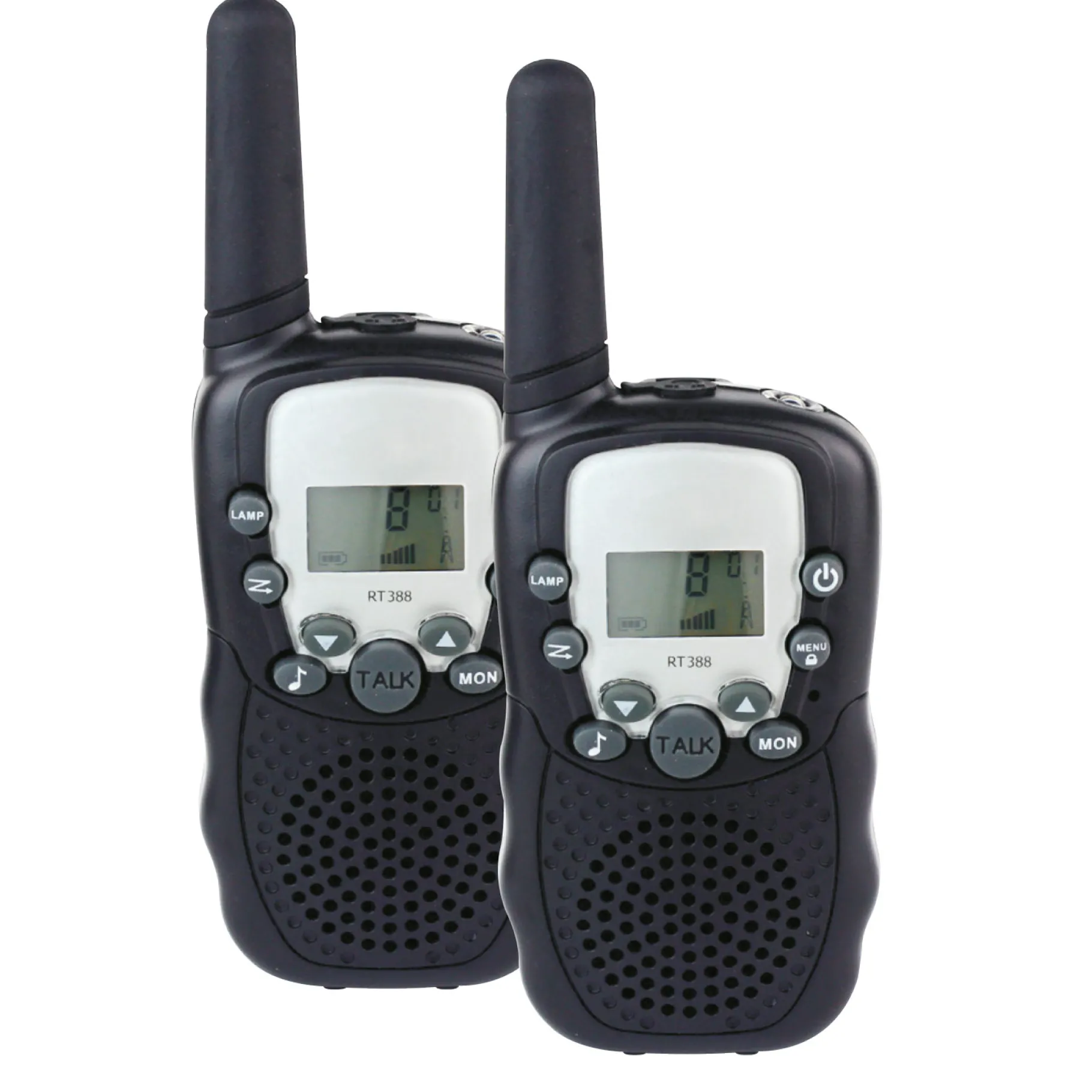 Jongens|Spionsets>Science Walkie Talkie Twinset Zwart 3 Km