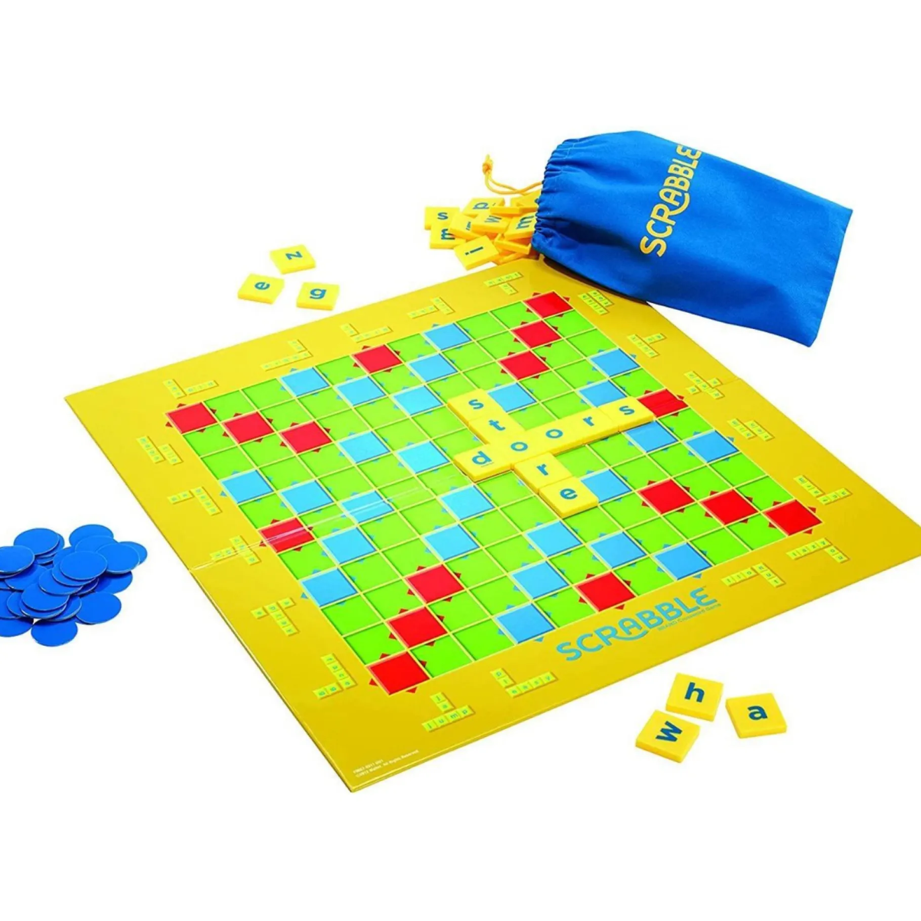 Kinderspellen>Mattel Scrabble Junior - Kinderspel
