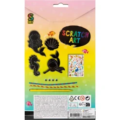 Paraplu's En Tassen|Krasfolie></noscript> Scratch art met kleuren 7 delig 2 assorti